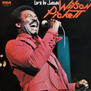 Image of Live in Japan by Wilson Pickett CD Album