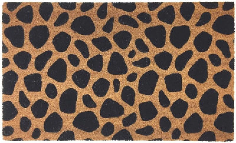 Image of THE RUGS Coir Doormat Gainsborough Animal Print 45x75cm Multi unisex