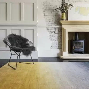 Image of Asiatic - Ombre OM01 Mustard 200cm x 290cm Rectangle - Yellow