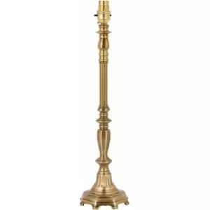 Image of Luxury Traditional Table Lamp Light Solid Brass base only Vintage Bulb Holder