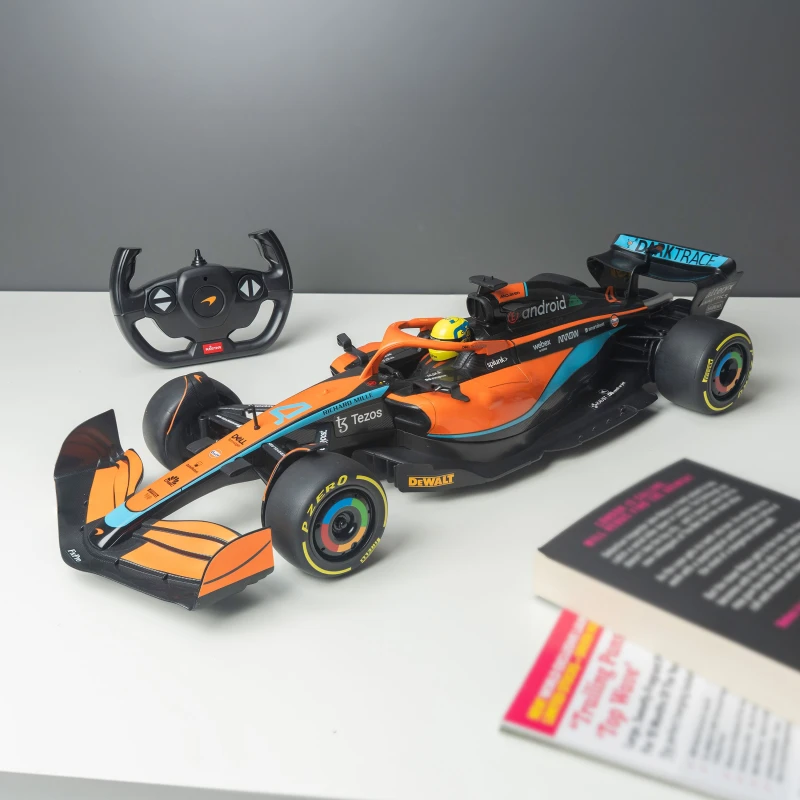 Image of Menkind Rastar McLaren MCL36 1:12 R/C Speedster in Orange Orange Unisex