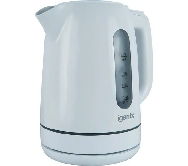 Image of IGENIX IGK01022W Electric Jug Kettle - White