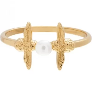 Image of Pearl Bee Gold (L) Ring