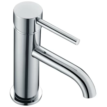 Image of Avion Chrome Mini Basin Mono Mixer & Slotted Sprung Basin Waste