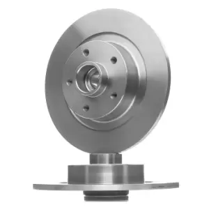 Image of BREMBO Brake disc PRIME LINE - With Bearing Kit 08.C742.17 Brake rotor,Brake discs RENAULT,Espace V (JR_)