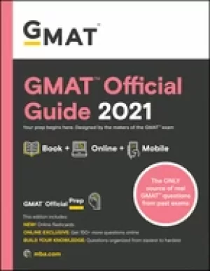 Image of gmat official guide 2021 book online question bank