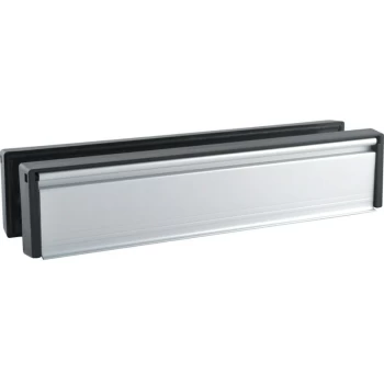 Image of Intumescent Fire Rated Letter Box Brass 300MM - Matlock