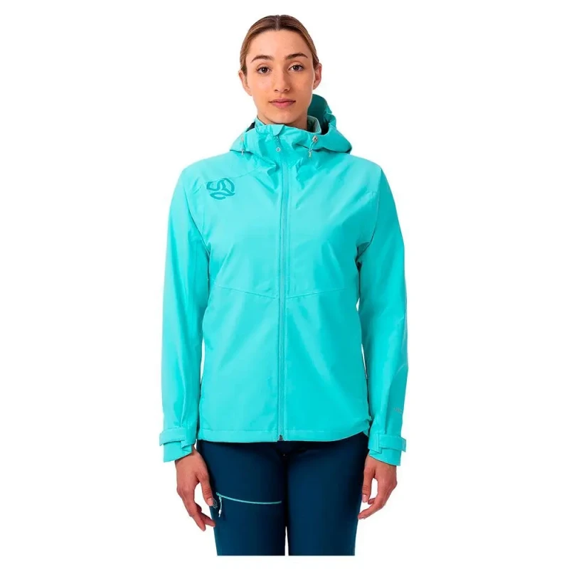Image of Womens waterproof jacket Ternua Valdur Vert Female S