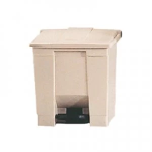 Image of Slingsby Step On Waste Container 30.5 Litre Beige 324298