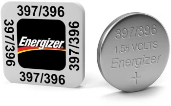 Image of Energizer SR59/S77 397/396 Silver Oxide Coin Cell Watch Battery