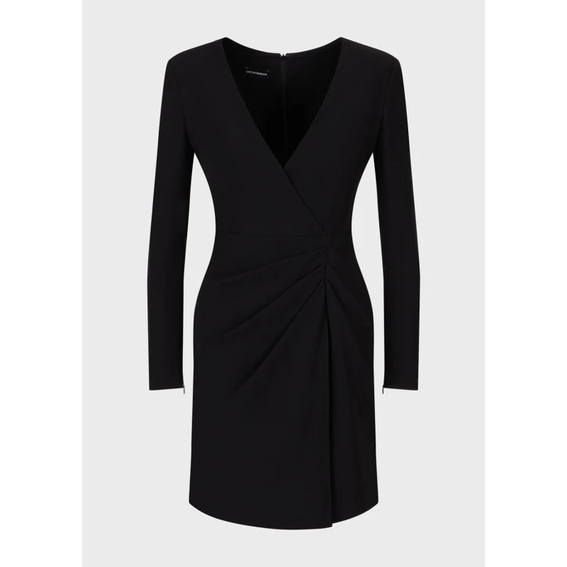 Image of Emporio Armani Dress Cord Trousers 8 Black 33623003175