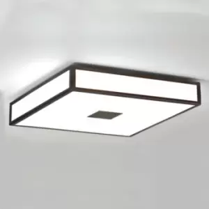 Image of Astro Mashiko - 4 Light Bathroom Flush Ceiling Light Painted Bronze IP44, E27