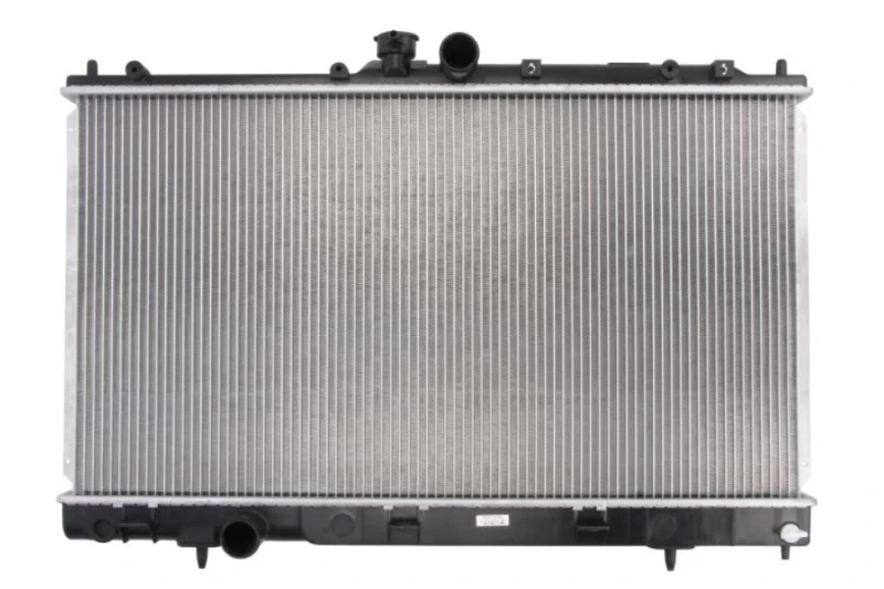 Image of NRF 53779 Engine radiator EASY FIT Brazed cooling fins, Aluminium, with mounting parts Aluminium Radiator,engine cooling (470)