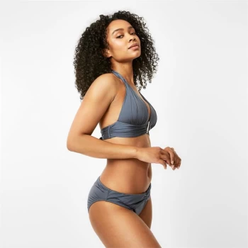 Image of Biba Icon Sophisticated Bikini Top - Pewter