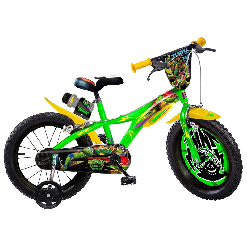 Image of Dino Bikes Dino Bikes Ninja Turtles 14" Wheel Size Kids Bike