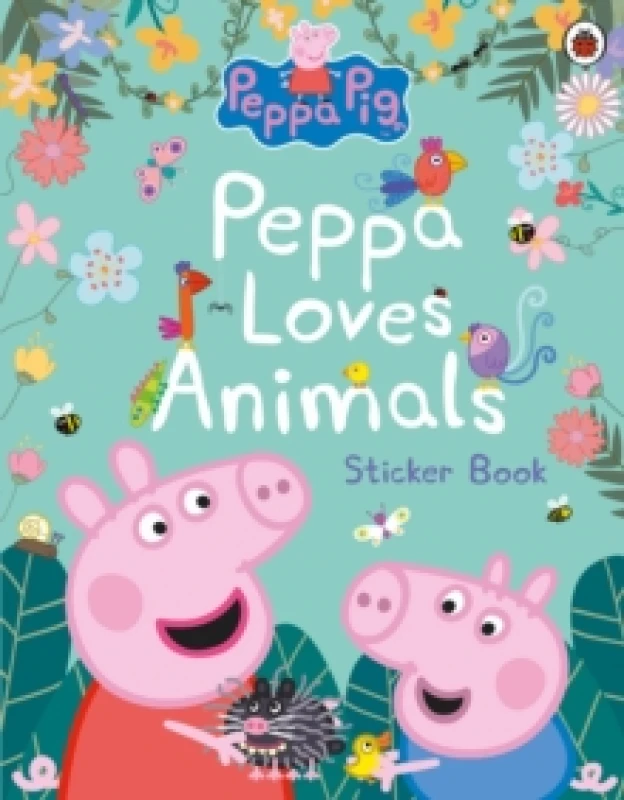 Image of Peppa Pig Peppa Pig: Peppa Loves Animals Book Multi