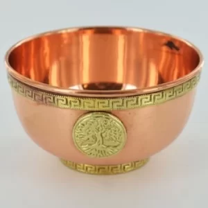Image of Copper Bowl Tree of Life 10 cm