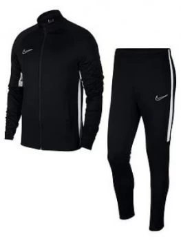 Image of Boys, Nike Junior Academy Dry Tracksuit, Black, Size S (8-9 Years)