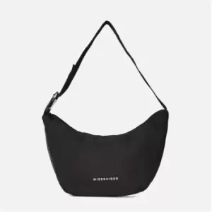 Image of Missguided Branded Cross Body Bag - Black
