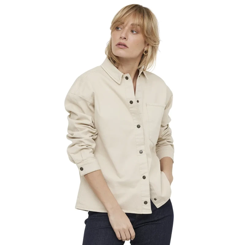Image of Lee Cooper Womens shirt Lee Cooper Dristel Beige Female M