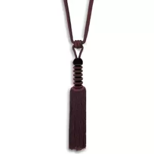 Image of Riva Home Zen Tie Back (One Size) (Damson) - Damson