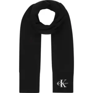 Image of Calvin Klein Jeans Monologo Embro Scarf - Black