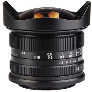 Image of 7artisans Photoelectric 7.5mm f2.8 Lens for Sony E Mount Black