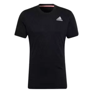 Image of adidas Tennis Freelift T-Shirt Mens - Black