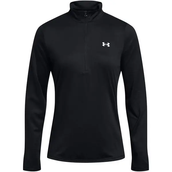 Image of Under Armour Tech Half Zip Top Womens - Black 12