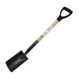 Image of Rolson Carbon Steel Border Spade Ash Handle
