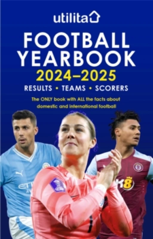 Image of The Utilita Football Yearbook 2024-2025. Paperback Books