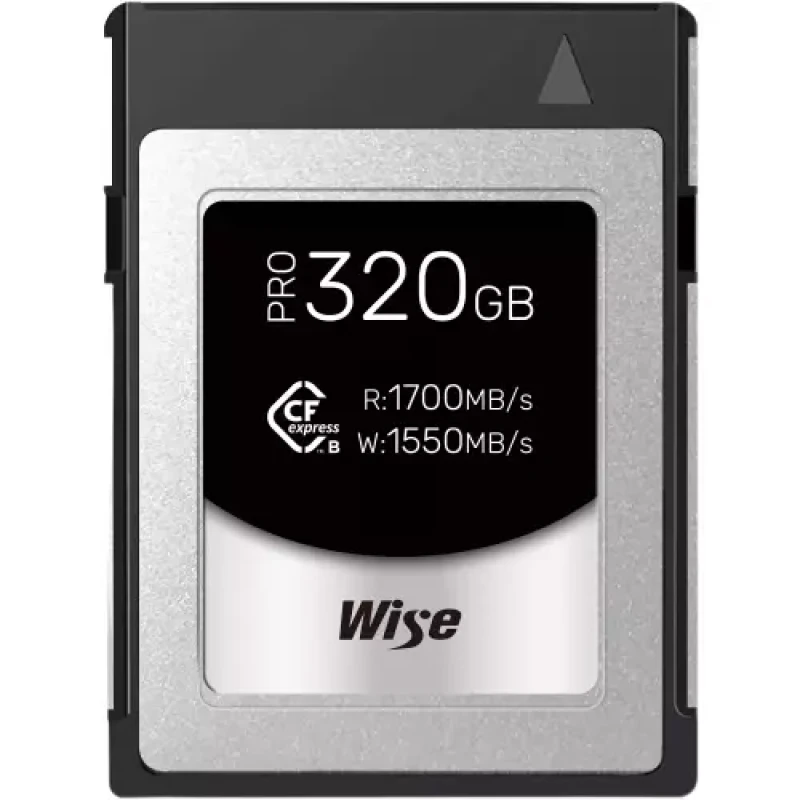 Image of Wise 320GB CFexpress PRO Type B Card