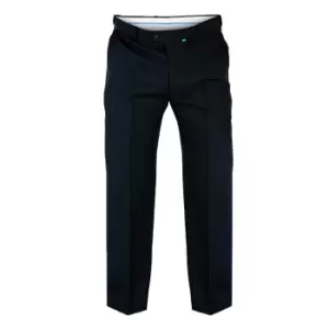 Image of Duke Mens Kingsize Max D555 Adjustable Waist Trousers (68L) (Black)