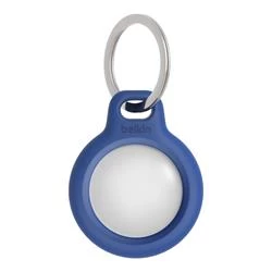 Image of Belkin Secure Holder with Key Ring for AirTag - Blue