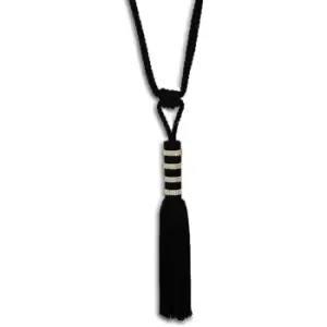 Image of Riva Home Bellini Tie Back (One Size) (Black) - Black
