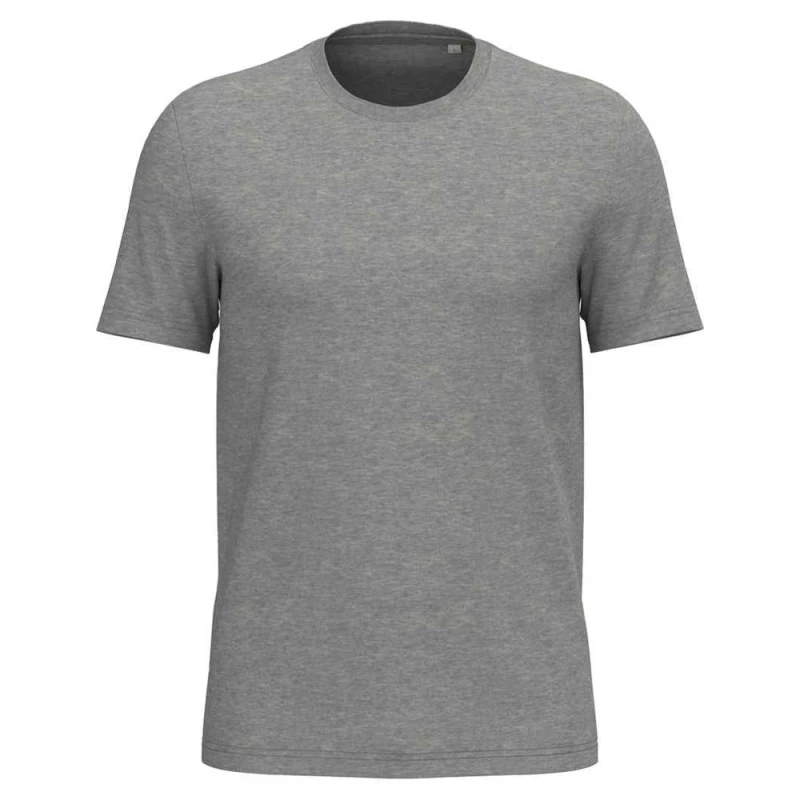 Image of Native Spirit Mens Heavyweight Slim T-Shirt in Light Grey Size: XS Light Grey Male XS