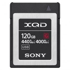 Image of Sony 120GB XQD Card 440mb/s Read 400mb/s Write QDG120F