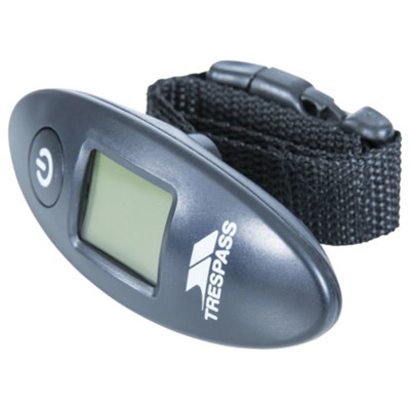 Image of Trespass Trespass Allowance Digital Luggage Scale in Black One Size Unisex 5057819836929