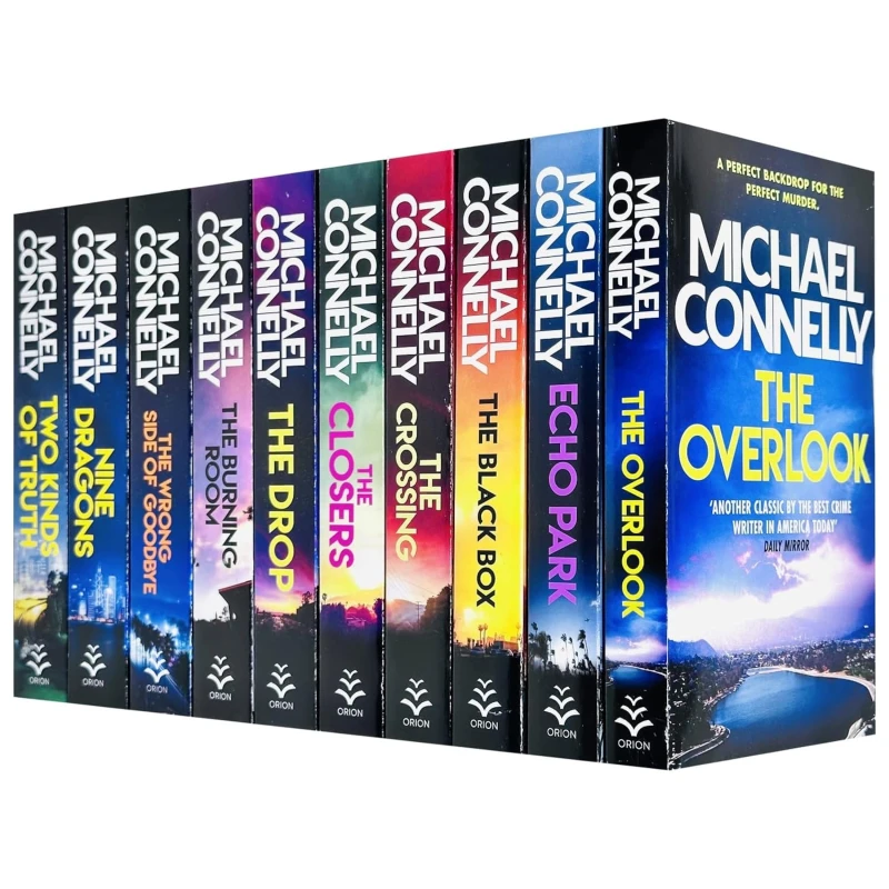 Image of Harry Bosch Series 11-20 Michael Connelly Complete 10 Book Set Police Thrillers Novels Michael Connelly Books