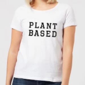 Image of Plant Based Womens T-Shirt - White - 4XL