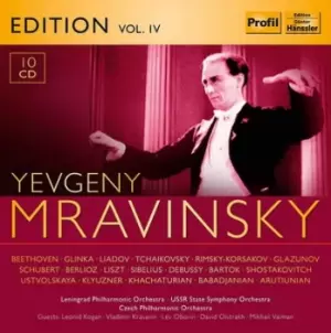 Image of Yevgeny Mravinsky Edition Vol IV by Yevgeny Mravinsky CD Album