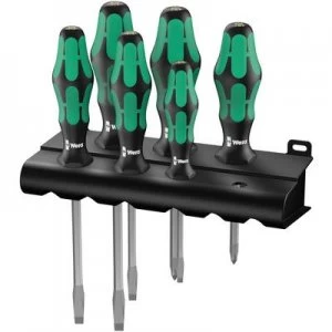Image of Wera 334 SK/6 Workshop Screwdriver set 6 Piece Slot, Phillips