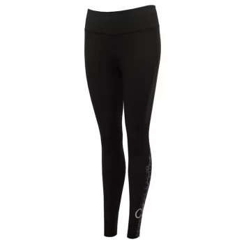 Image of Calvin Klein Golf Leggings - Black Patch