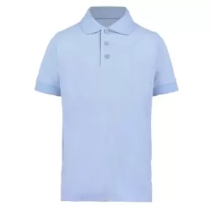 Image of Kustom Kit Klassic Childrens Superwash 60 Polo Shirt (5-6) (Light Blue)