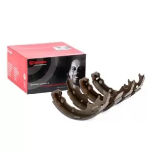 Image of BREMBO Brake Shoes ESSENTIAL LINE S 10 502 Brake Shoe Set,Brake Lining JEEP,CHRYSLER,DODGE,CHEROKEE (KJ),CHEROKEE (XJ),WRANGLER II (TJ)