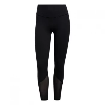Image of adidas Yoga Power Mesh 7/8 Tights Womens - Black