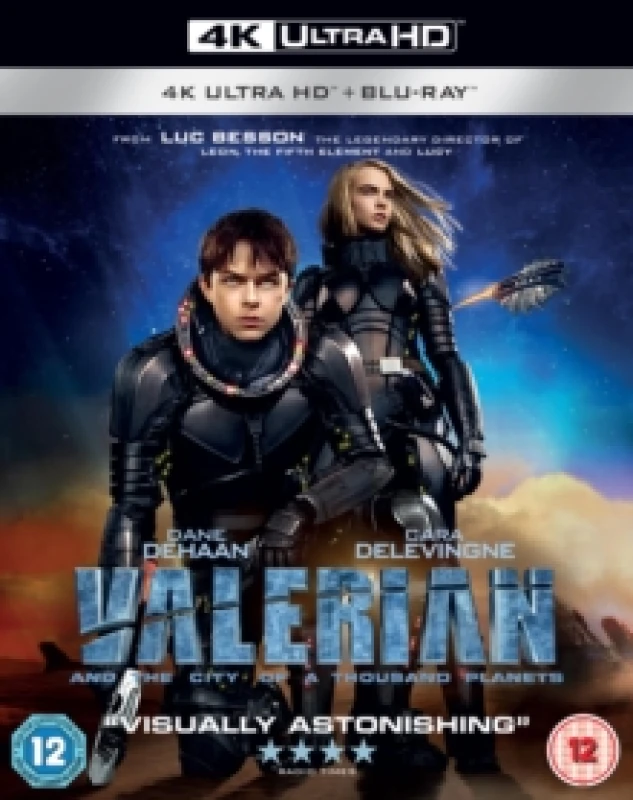 Image of Valerian and the City of a Thousand Planets Bluray 5055761912043