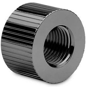 Image of EK Water Blocks EK-Quantum Torque 14mm Static Female/Female Extender - Black Nickel