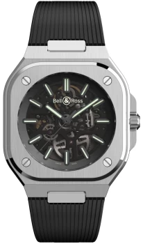 Image of Bell & Ross Watch BR 05 Skeleton Nightlum Rubber Limited Edition
