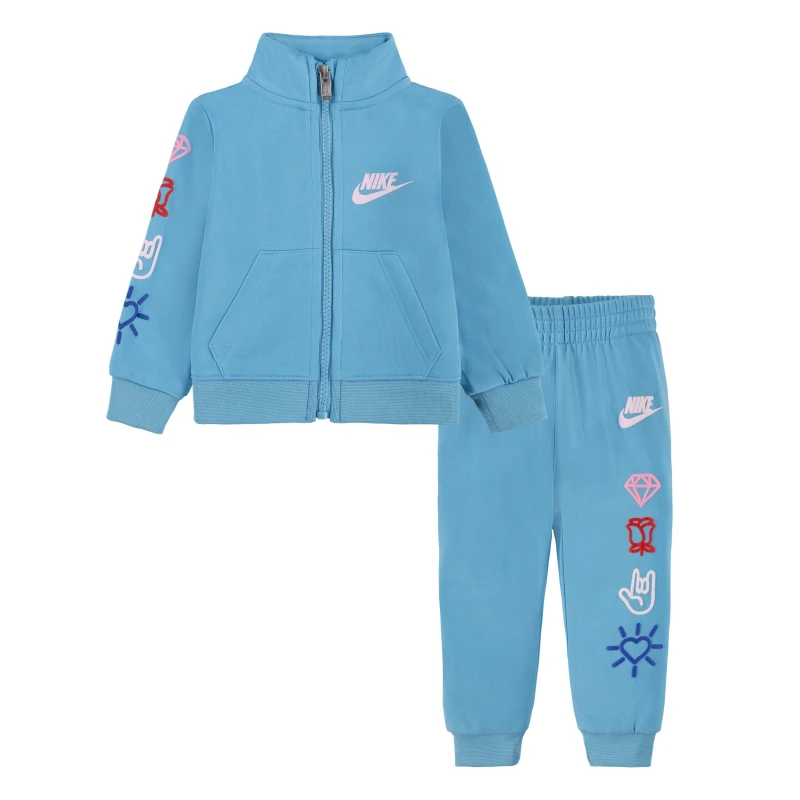 Image of Nike Swsh Tricot Set - Blue Blue 3 - 6 Months
